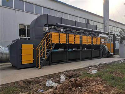 印刷废气处理催化燃烧设备-有机废气催化床