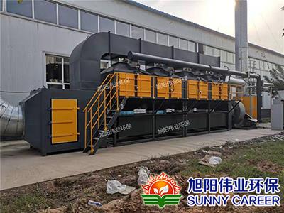 喷漆房废气治理催化燃烧设备实体生产厂家-催化燃烧设备